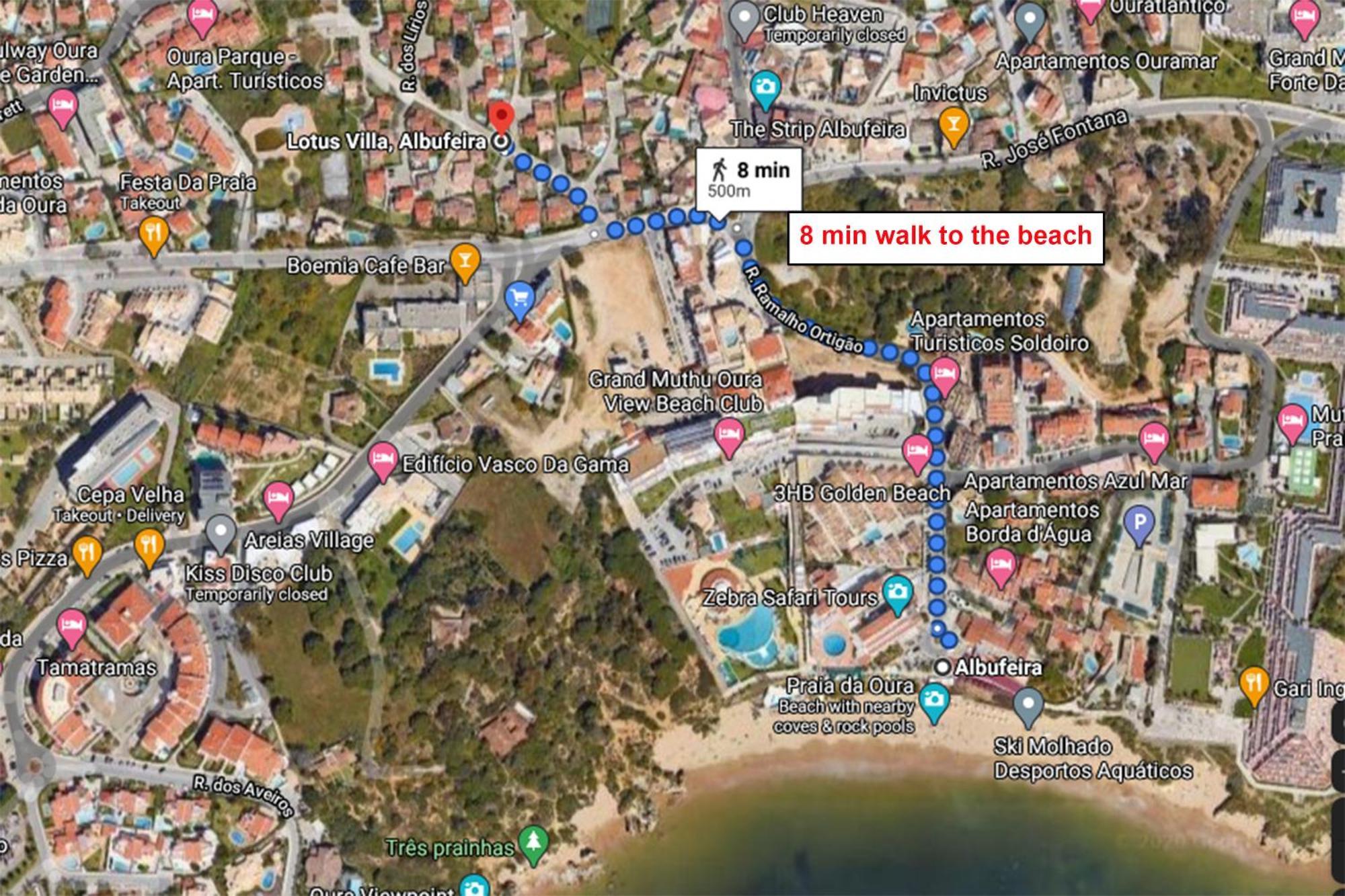 Lotus Villa, Albufeira Zewnętrze zdjęcie